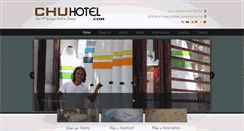 Desktop Screenshot of chuhotel.com